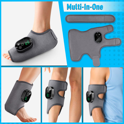 Heated foot vibration