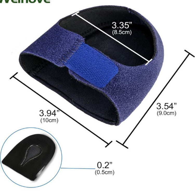 Heel Foot Sock Silicone Heel Pad